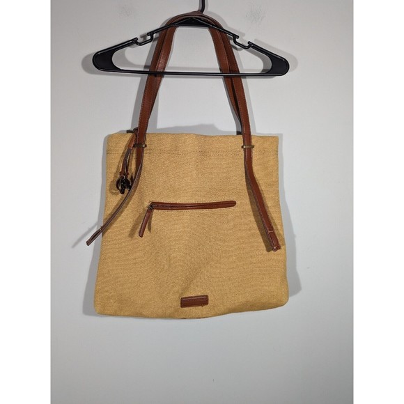 VGT Lucky Brand Cotton Linen Southwest Boho Shoulder Bag - Picture 2 of 10